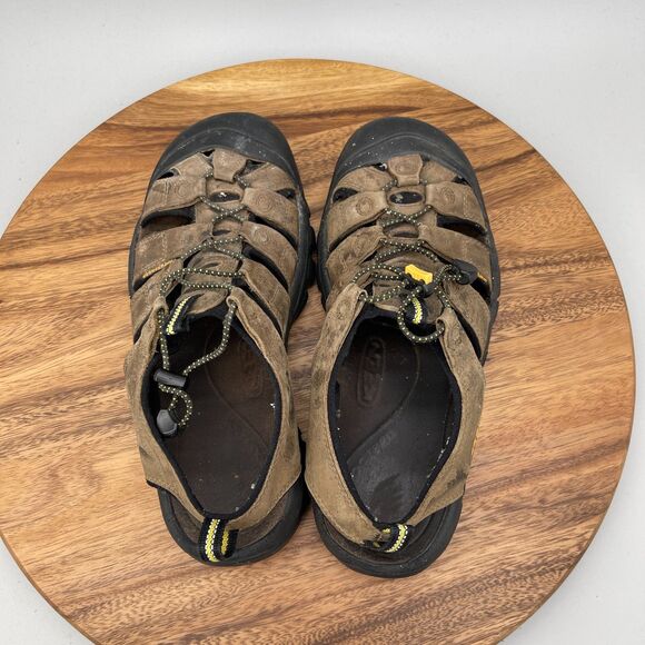 KEEN Newport Sandals Mens Size 10 Brown Leather Trail Hiking Walking Shoes main image 9